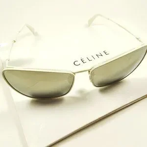 Celine | Accessories | Celine Cl4069u Cat Eye White Coated  display picture 2